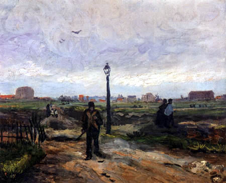 Vincent van Gogh - En las afueras de París