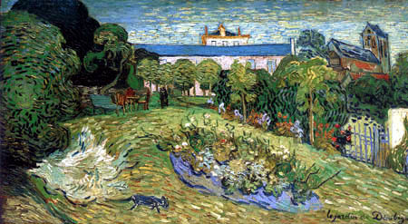 Vincent van Gogh - El jardín de Daubigny