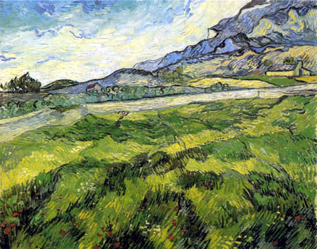 Vincent van Gogh - Campo de trigo verde