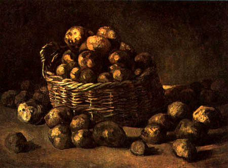 Vincent van Gogh - Nature morte avec un panier de pommes de terre