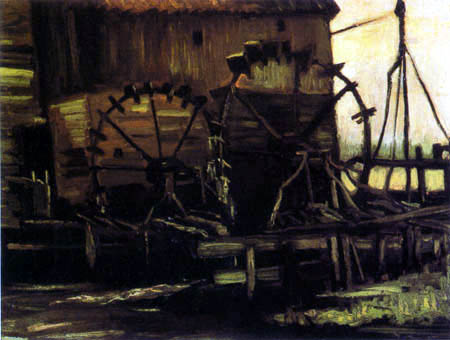 Vincent van Gogh - Watermill in Gennep