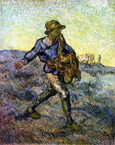 Vincent van Gogh - Der Sämann