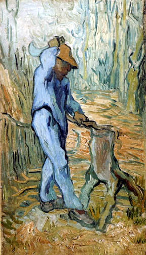 Vincent van Gogh - The wood chipper