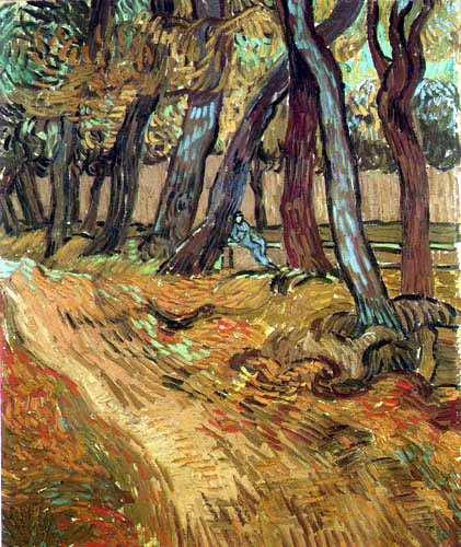 Vincent van Gogh - En el jardín del Hospital de Saint-Paul