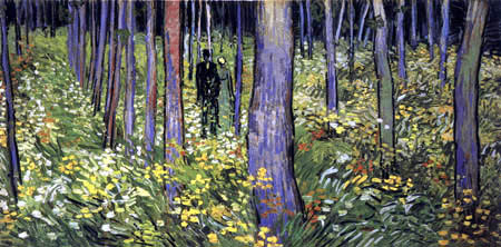 Vincent van Gogh - Undergrowth with a Couple