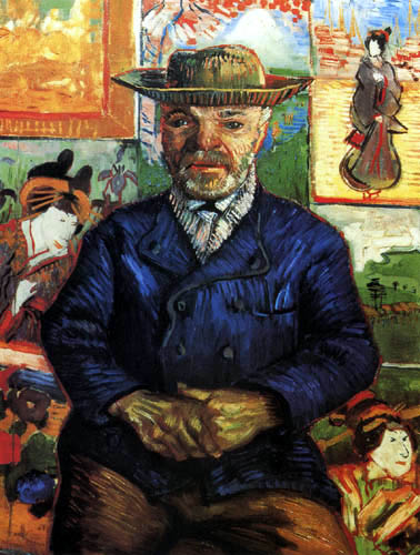 Vincent van Gogh - Bildnis Père Tanguy