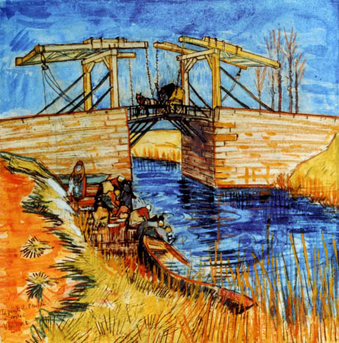 Vincent van Gogh - Die Brücke in Arles