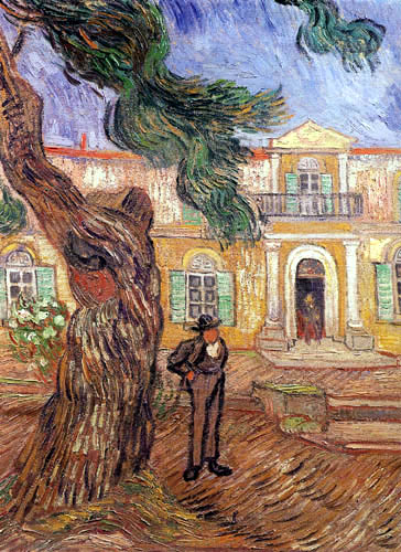 Vincent van Gogh - En el jardín del Hospital de Saint-Paul