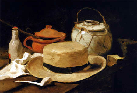 Vincent van Gogh - Still Life with Yellow Straw Hat