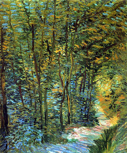 Vincent van Gogh - Forest path