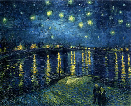 Vincent van Gogh - Starry Night Over the Rhone