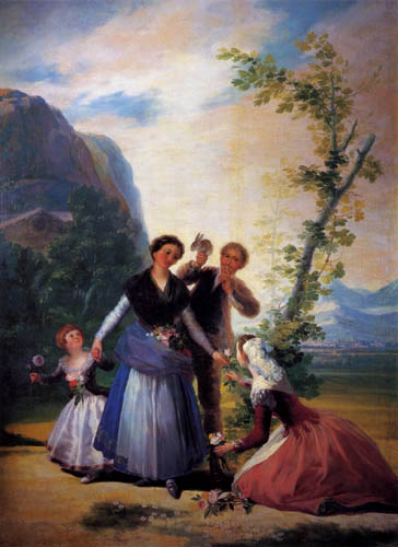Francisco J. Goya y Lucientes - La Primavera