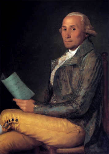 Francisco J. Goya y Lucientes - Retrato de Sebastian Martinez