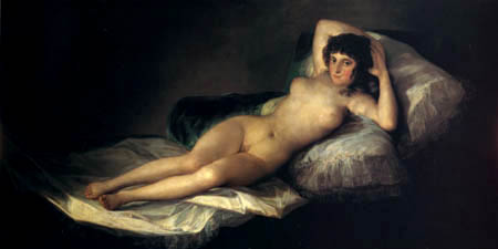 Francisco J. Goya y Lucientes - The naked Maja