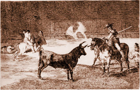 Francisco J. Goya y Lucientes - The Bullfight