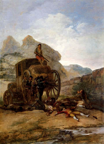 Francisco J. Goya y Lucientes - Hold-up