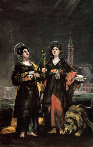 Francisco J. Goya y Lucientes - Justa und Rufina