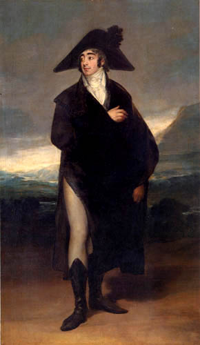 Francisco J. Goya y Lucientes - Portrait of Fernán Núñez