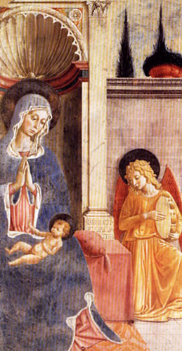 Benozzo Gozzoli - Vierge avec les saints