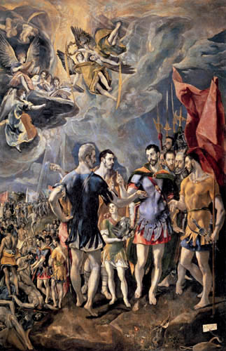 Greco El (Doménikos Theotokópoulos) - The Martyrdom of St. Maurice