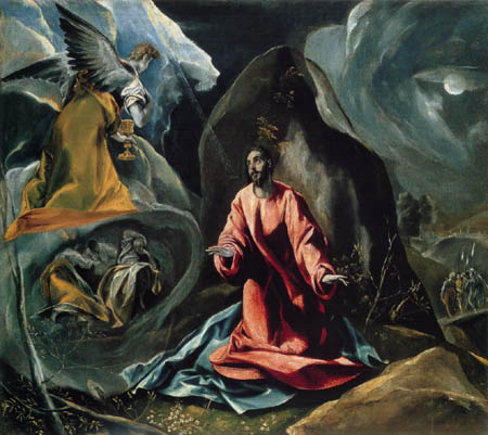 Greco El (Doménikos Theotokópoulos) - Le Christ à Mont des Oliviers