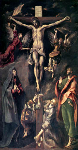 Greco El (Doménikos Theotokópoulos) - La Crucifixion