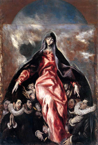 Greco El (Doménikos Theotokópoulos) - La Virgen