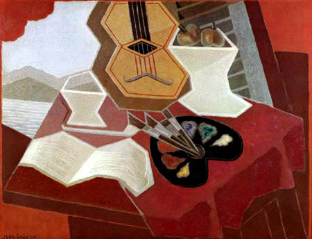 Juan Gris - The table at the sea