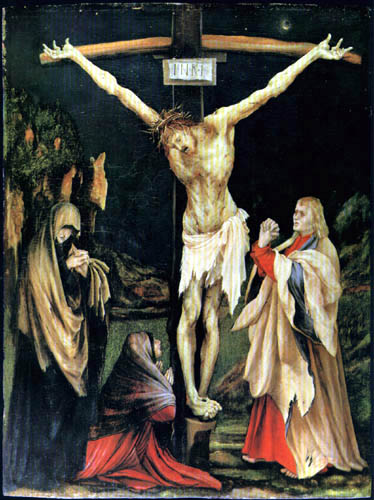 Matthias (Matthaeus, Mathis) Grünewald (Grün) - La Crucifixión