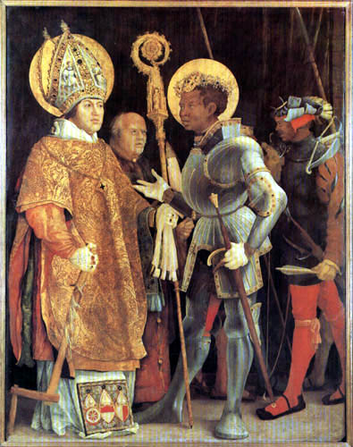 Matthias (Matthaeus, Mathis) Grünewald (Grün) - The Receipt of San Erasmus