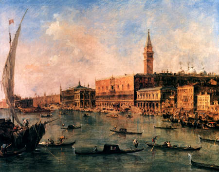 Francesco Guardi - Venedig, der Dogenpalast