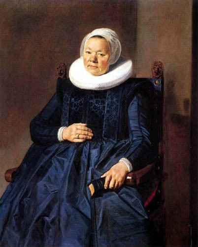 Frans Hals - Porträt einer Frau