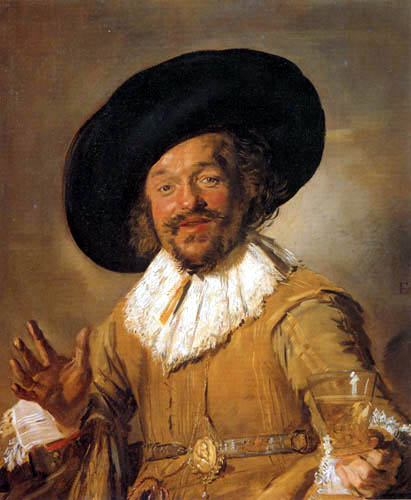Frans Hals - A happy drinker