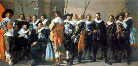 Frans Hals - The company of captain Reynier Reael