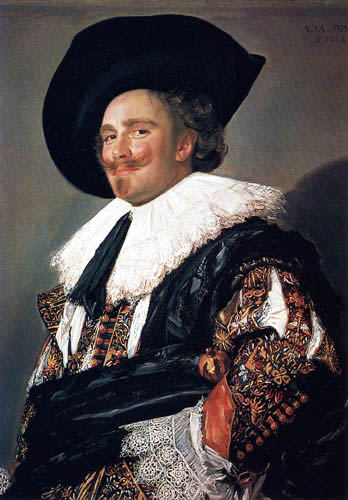 Frans Hals - Bildnis eines lächelnden Mannes