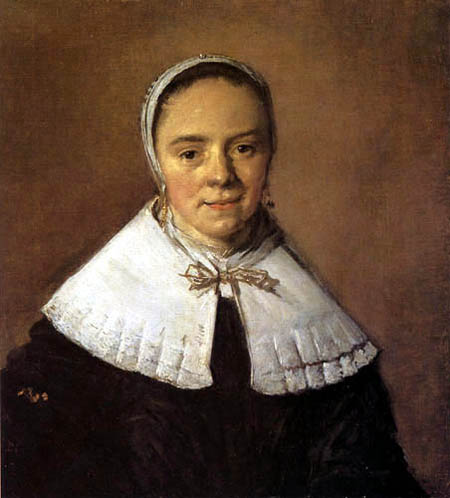 Frans Hals - Porträt einer Dame