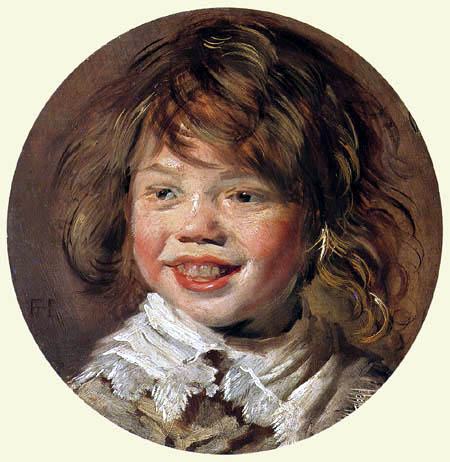 Frans Hals - Lachender Knabe