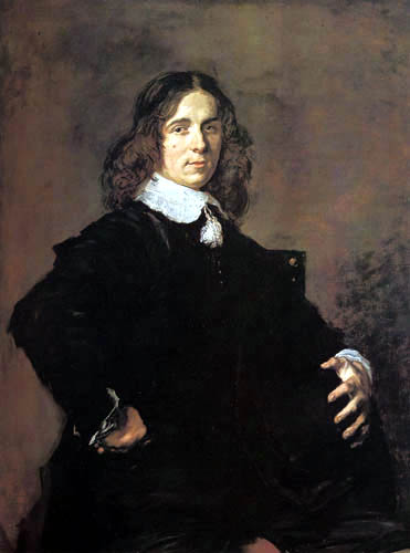 Frans Hals - Porträt eines sitzenden Herrn
