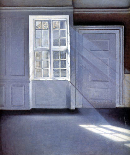 Vilhelm Hammershøi - Dust in Sunlight