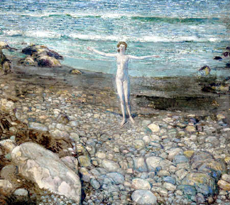 Childe Hassam - Incoming Tide