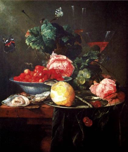 Jan Davidsz de Heem - Still life with fruits
