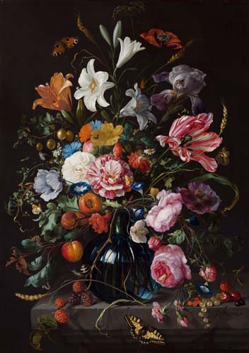 Jan Davidsz de Heem - Vase with Flowers