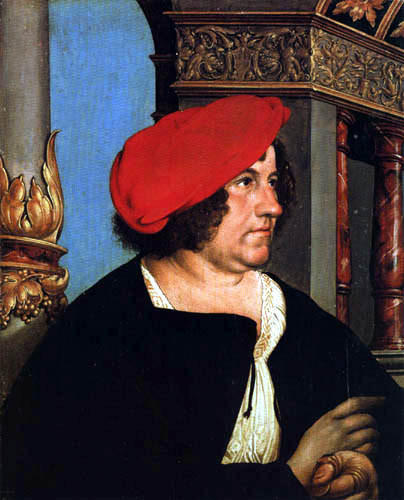Hans Holbein the Younger - Portrait of Jakob Meyer