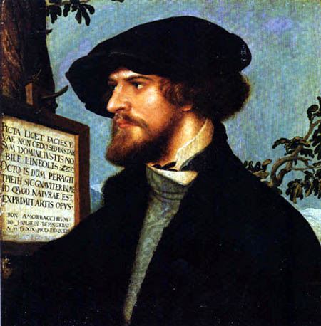Hans Holbein the Younger - Portrait of Bonifacius Amerbach