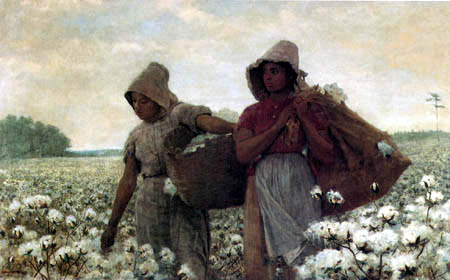 Winslow Homer - Recogedor del algodón