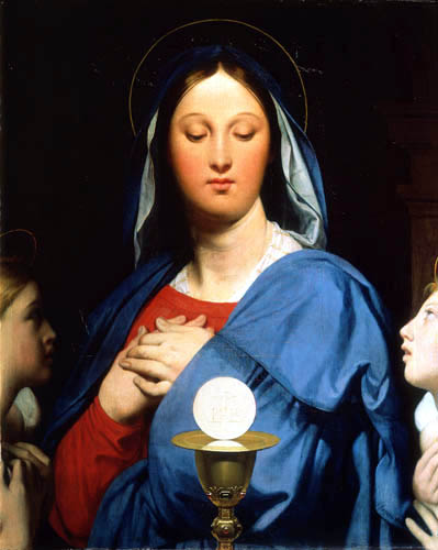 Jean-Auguste-Dominique Ingres - The Virgin Mary