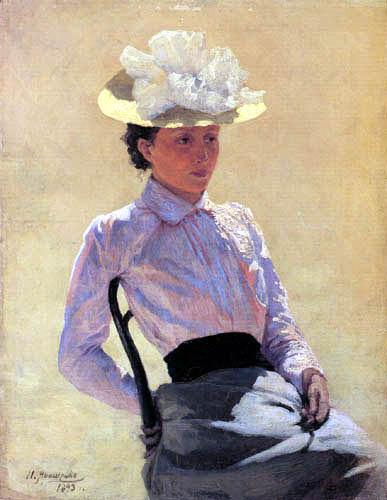 Nikolai (Nikolaj) Alexandrowitsch Jaroschenko - Portrait of a Woman