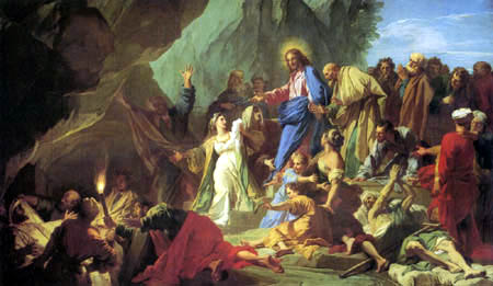Jean Baptiste Jouvenet (Jean le Grand) - The Raising of Lazarus
