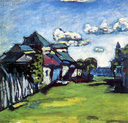 Wassily Wassilyevich Kandinsky - Suburb of Moscow