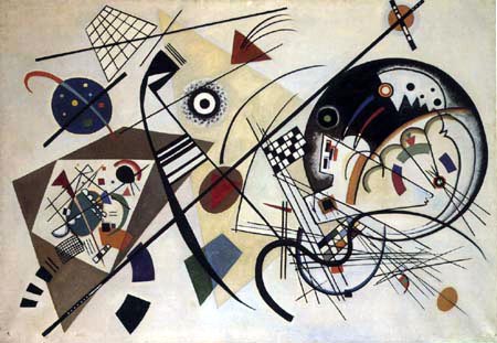 Wassily Kandinsky - Durchgehender Strich